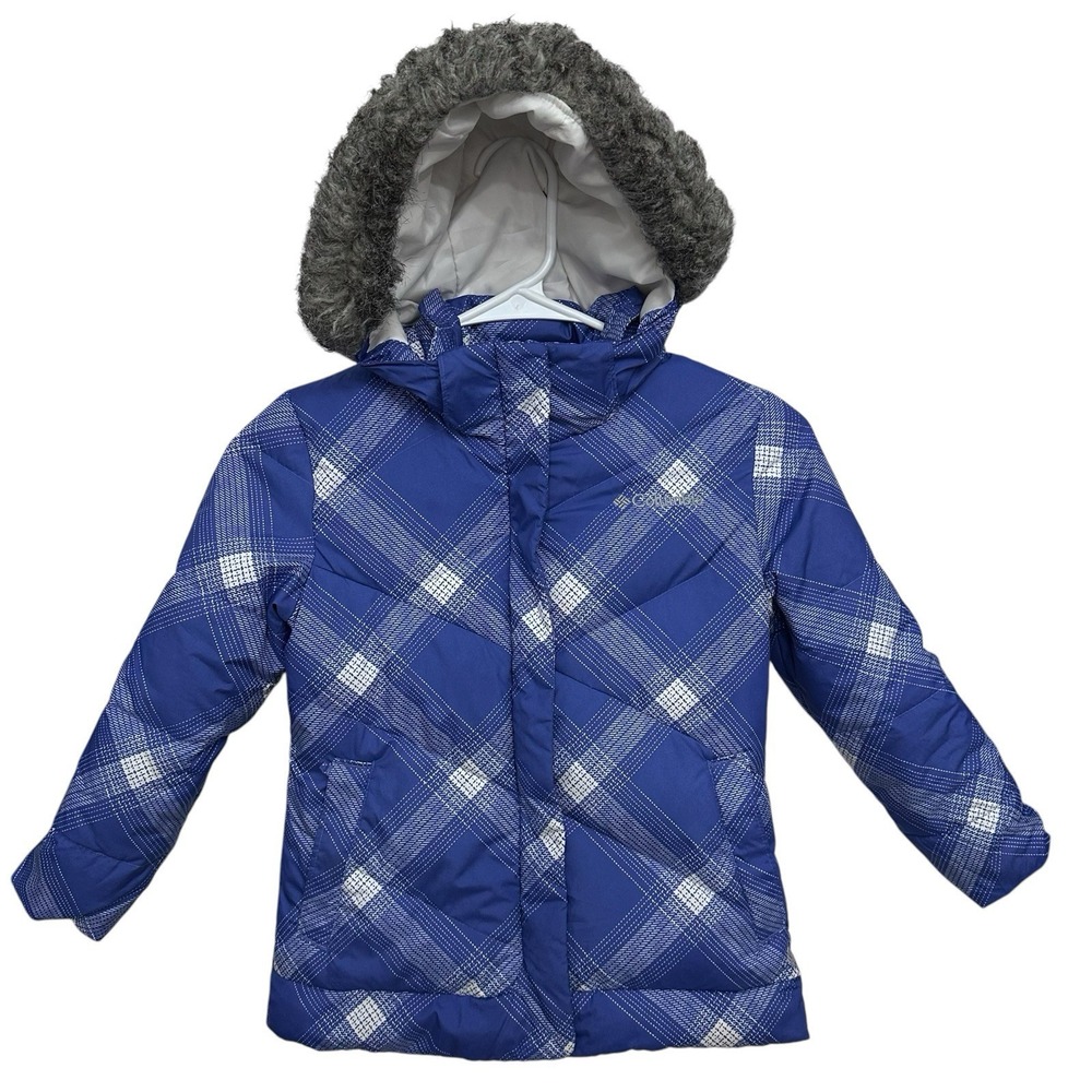 Columbia Kids Snow Trinity Down Bomber Omni Heat Coat Size 6/6X Parka